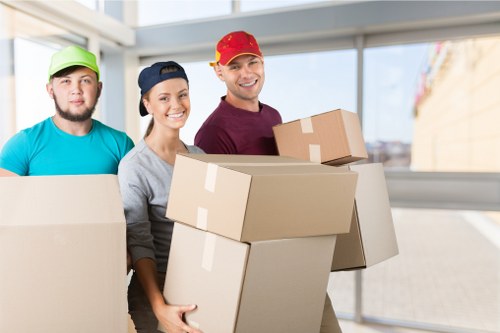 Local removals team helping with a Watford home move