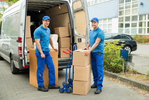 Van service handling a flat move in Watford