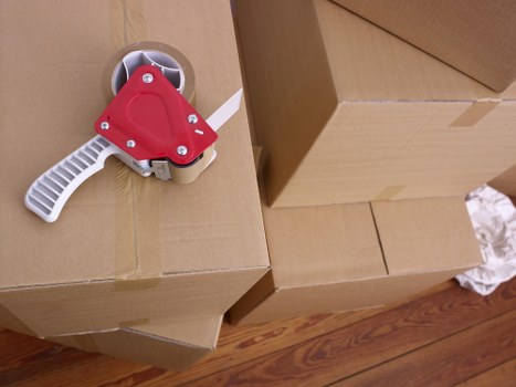 Packing and loading furniture for removals in Watford